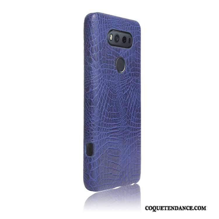 Lg V20 Coque Vintage Blanc Coque De Téléphone Étui