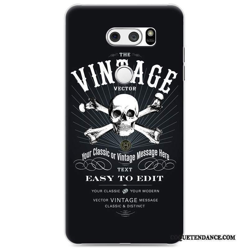 Lg V30 Coque Dessin Animé Protection Vert Simple De Téléphone