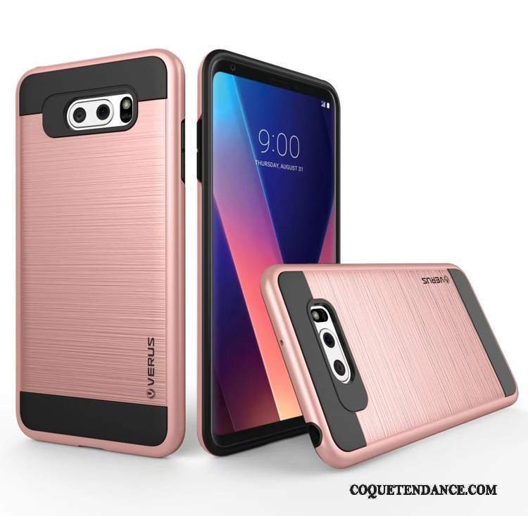 Lg V30 Coque Simple Soie Protection Tout Compris