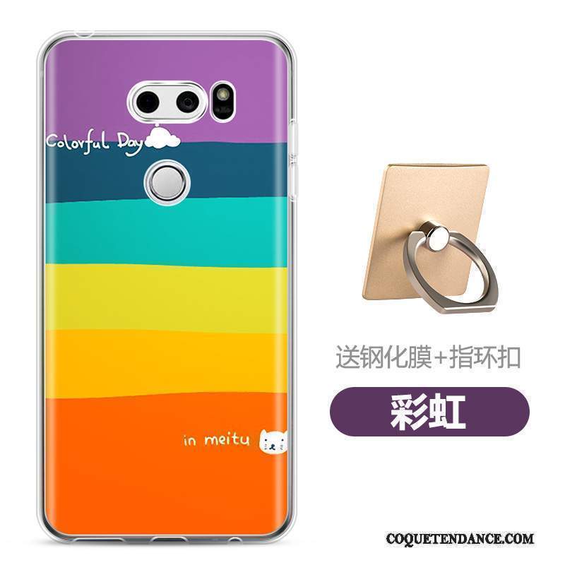 Lg V30 Coque Tout Compris De Téléphone Incassable Étui Multicolore