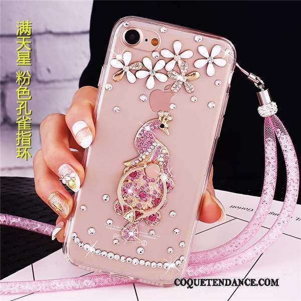 Lg V30s Tinq Coque Ornements Suspendus Étui Strass Incassable Protection