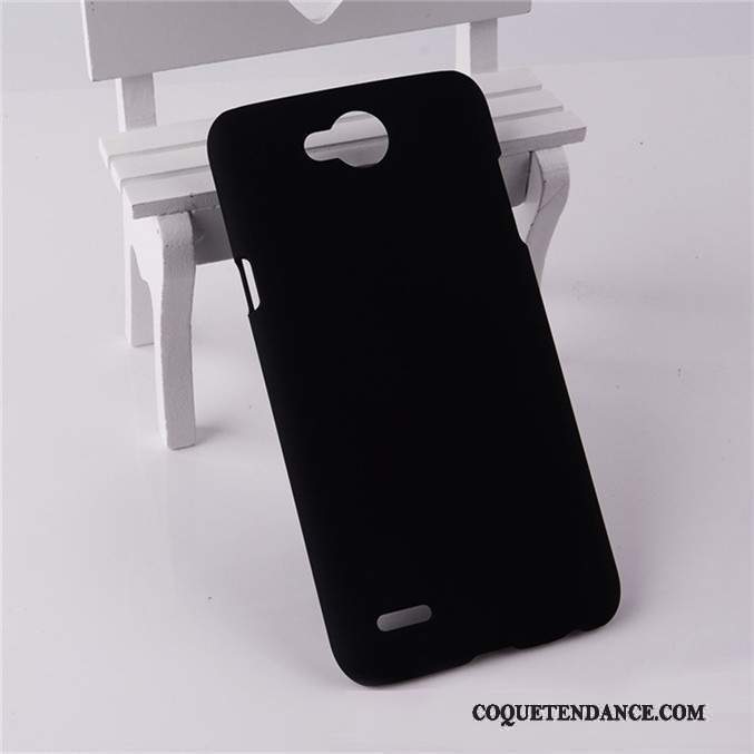 Lg X Power 2 Coque Difficile Transparent Noir Tout Compris Délavé En Daim