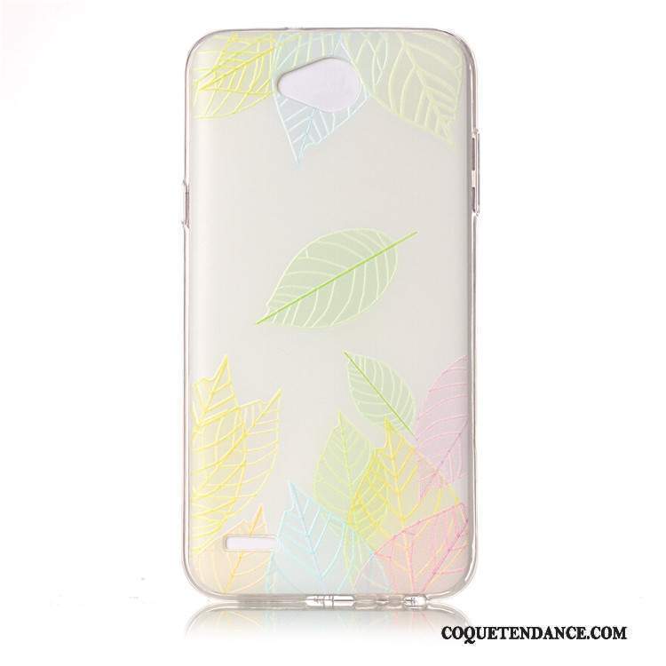 Lg X Power 2 Coque Multicolore Fluide Doux Gaufrage Étui