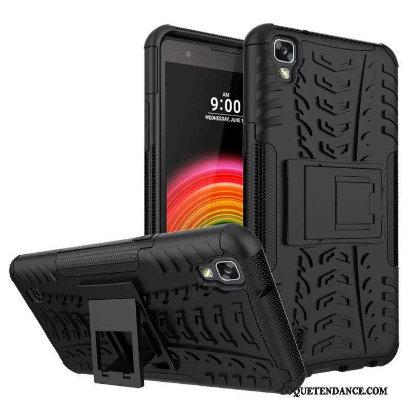 Lg X Power Coque De Téléphone Protection Étui Trois Défenses Créatif