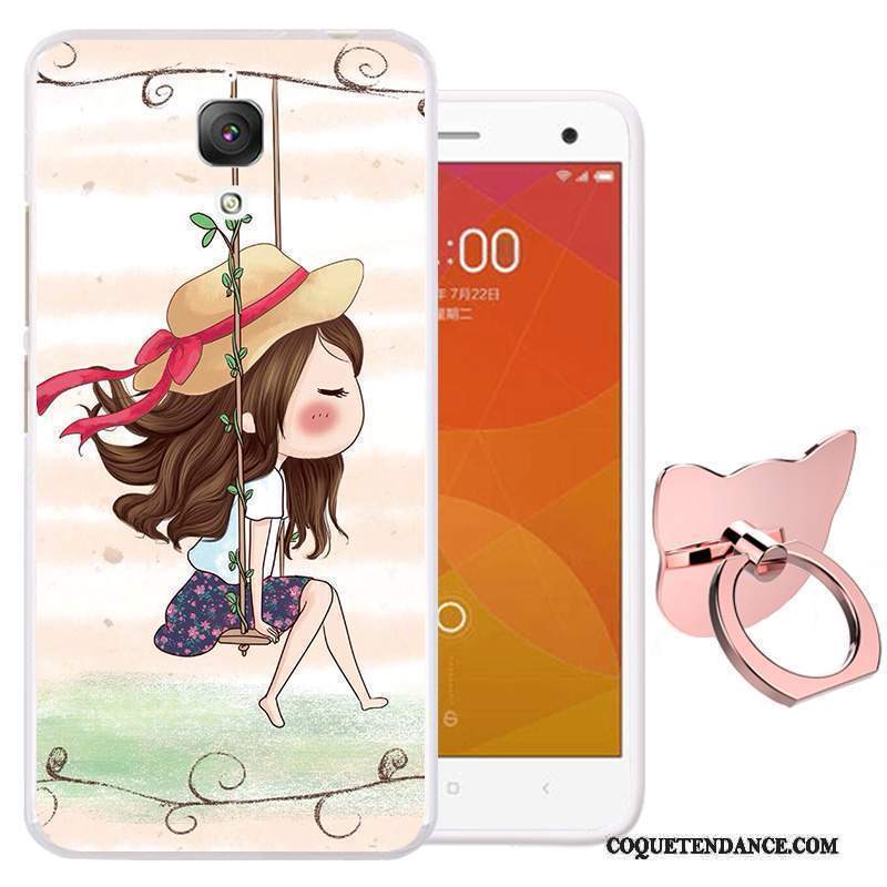 Mi 4 Coque De Téléphone Protection Silicone Fluide Doux Étui