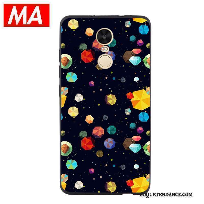 Mi 4 Coque Peinture À L'huile Fluide Doux Silicone Multicolore Abstrait