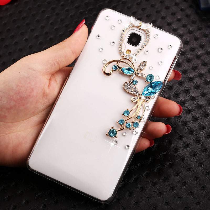 Mi 4 Coque Petit De Téléphone Strass Protection Tendance