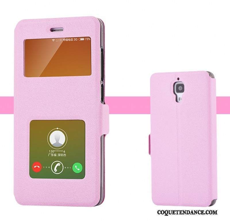 Mi 4 Coque Protection Clamshell Incassable Or