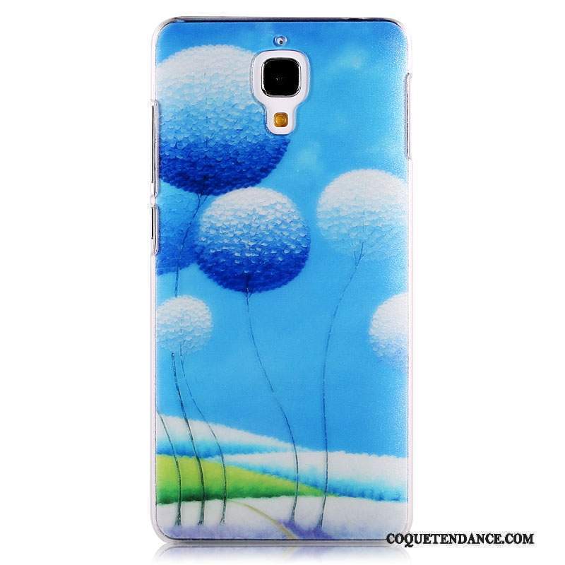 Mi 4 Coque Protection Dessin Animé De Téléphone Multicolore Mince