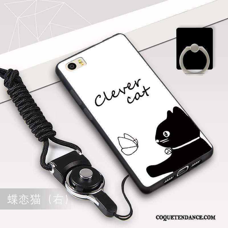 Mi 5 Coque Protection Étui Dessin Animé Incassable Blanc