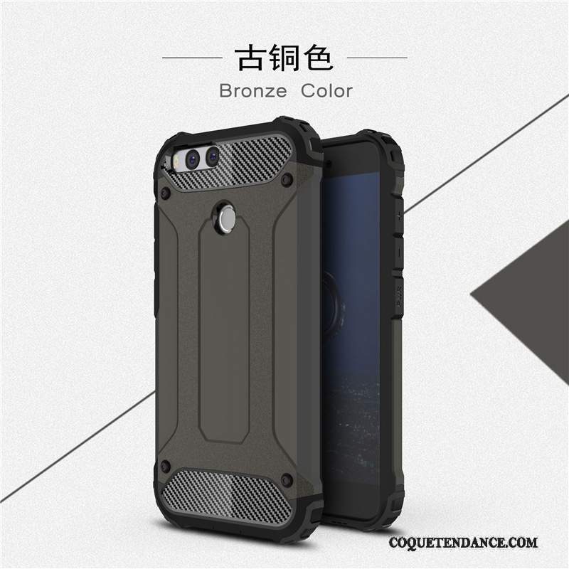 Mi 5x Coque Créatif Trois Défenses Métal Membrane Tempérer