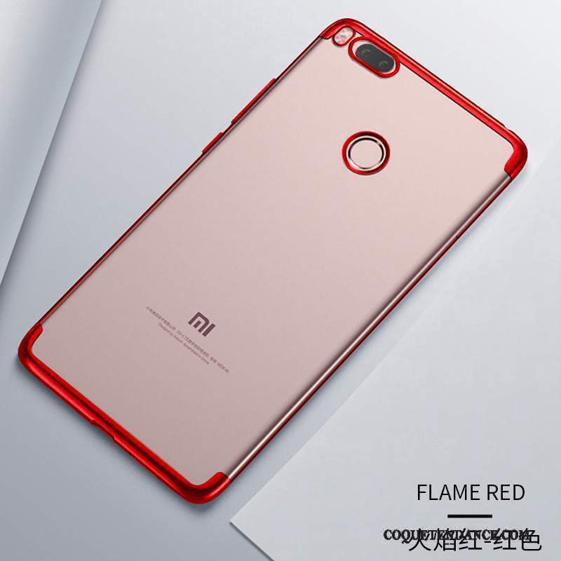 Mi 5x Coque Délavé En Daim Protection Tendance Silicone Fluide Doux