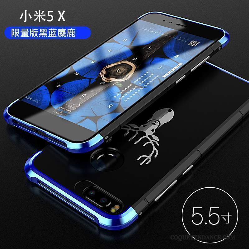 Mi 5x Coque Protection Personnalité Tendance Étui Délavé En Daim