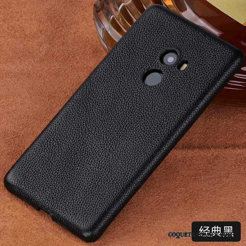 Mi Max 2 Coque Business Petit Étui En Cuir Luxe Tout Compris