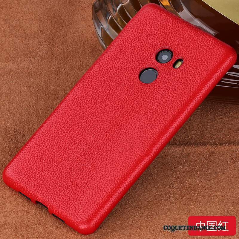 Mi Max 2 Coque Business Petit Étui En Cuir Luxe Tout Compris