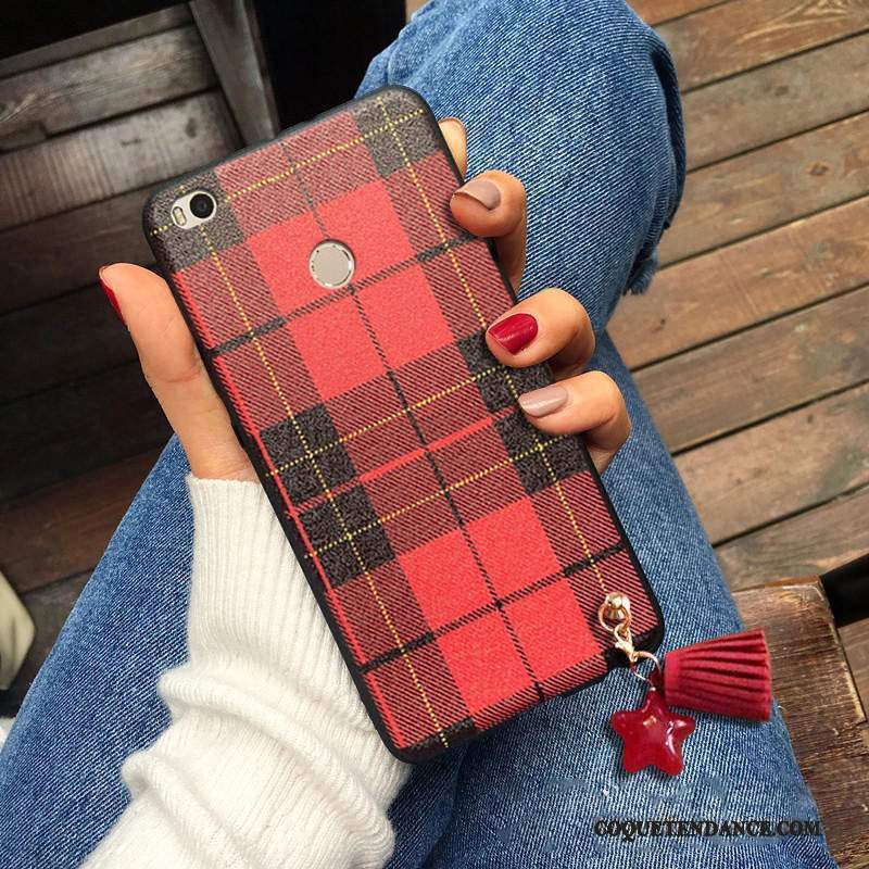 Mi Max 2 Coque Créatif Tout Compris Incassable Tendance Plaid