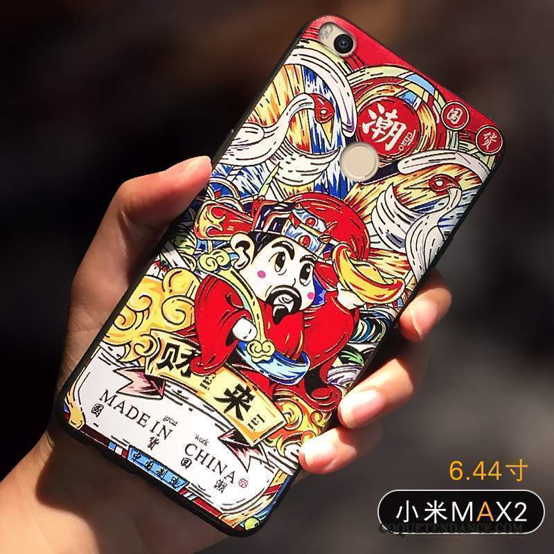 Mi Max 2 Coque De Téléphone Multicolore Marque De Tendance Chat Richesse