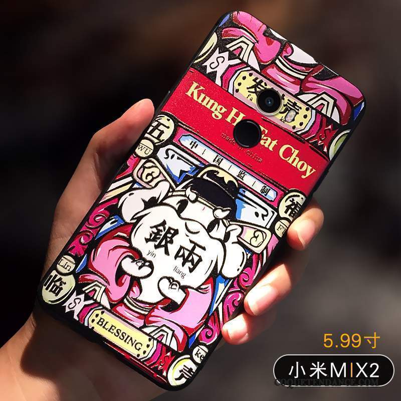 Mi Max 2 Coque De Téléphone Multicolore Marque De Tendance Chat Richesse