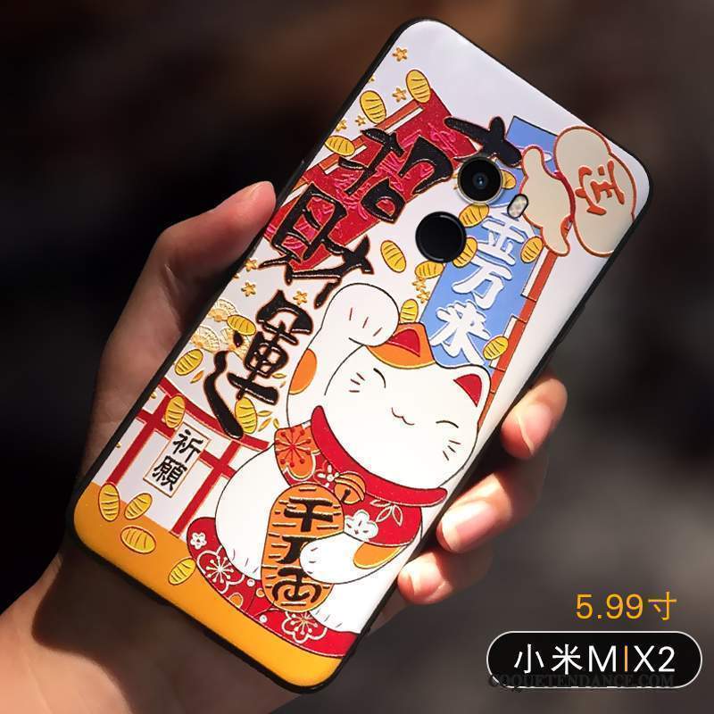 Mi Max 2 Coque De Téléphone Multicolore Marque De Tendance Chat Richesse