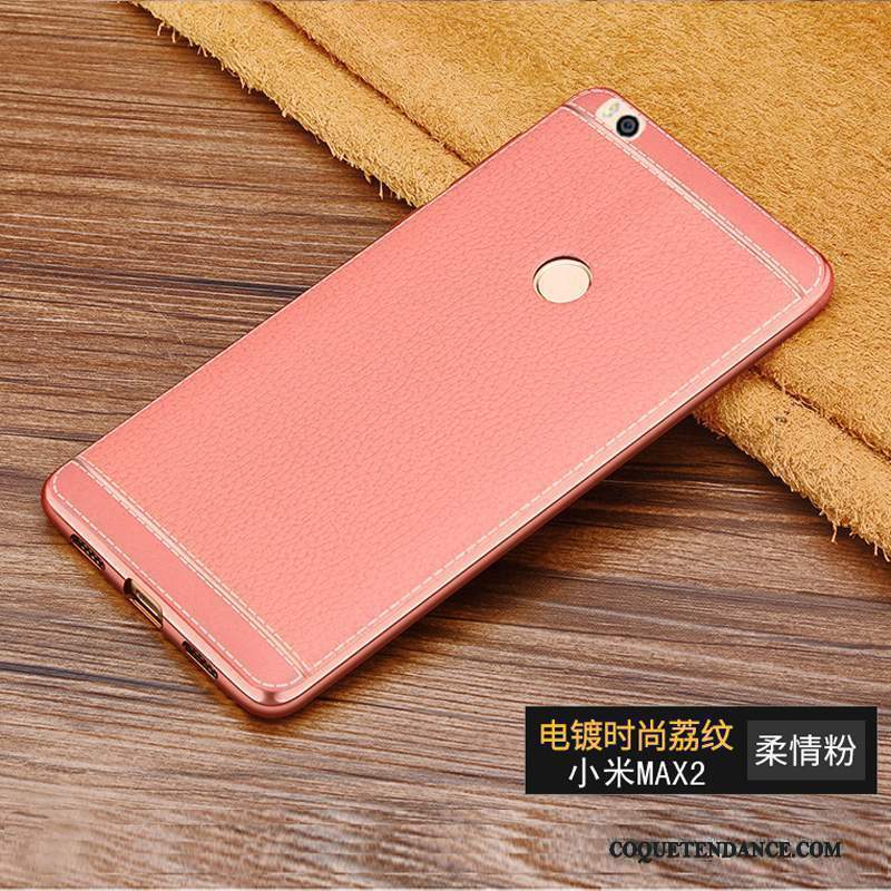 Mi Max 2 Coque Fluide Doux Coque De Téléphone Étui Étui En Cuir