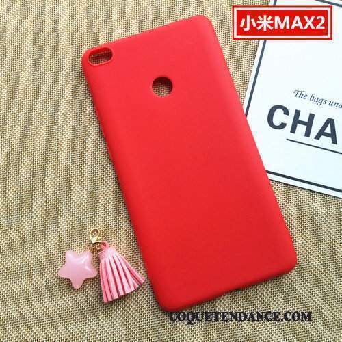 Mi Max 2 Coque Fluide Doux Petit Délavé En Daim Protection