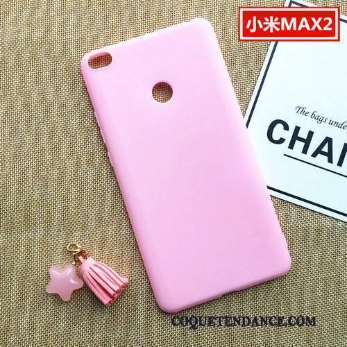 Mi Max 2 Coque Fluide Doux Petit Délavé En Daim Protection