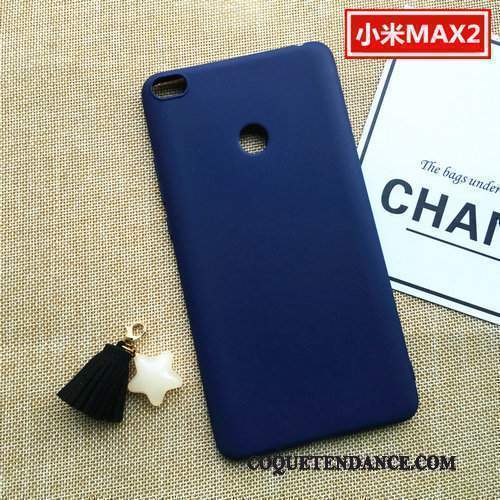 Mi Max 2 Coque Fluide Doux Petit Délavé En Daim Protection