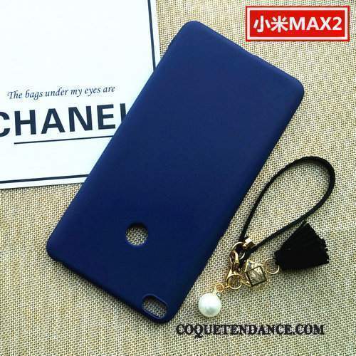 Mi Max 2 Coque Fluide Doux Petit Délavé En Daim Protection