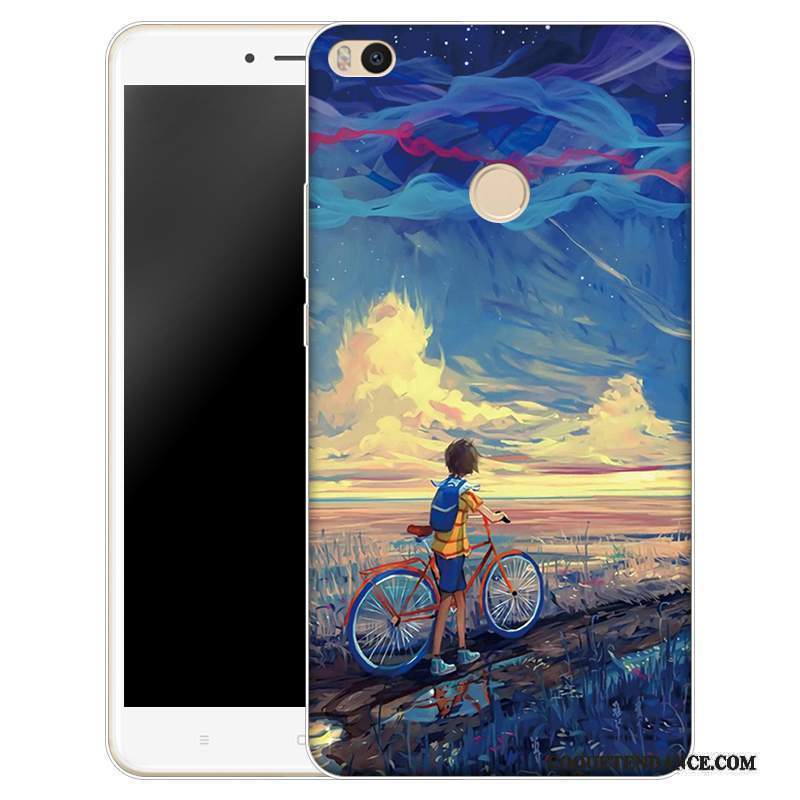 Mi Max 2 Coque Fluide Doux Protection Incassable Transparent Étui