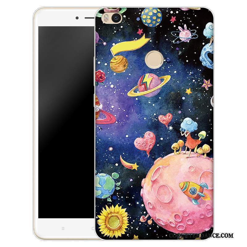 Mi Max 2 Coque Fluide Doux Protection Incassable Transparent Étui