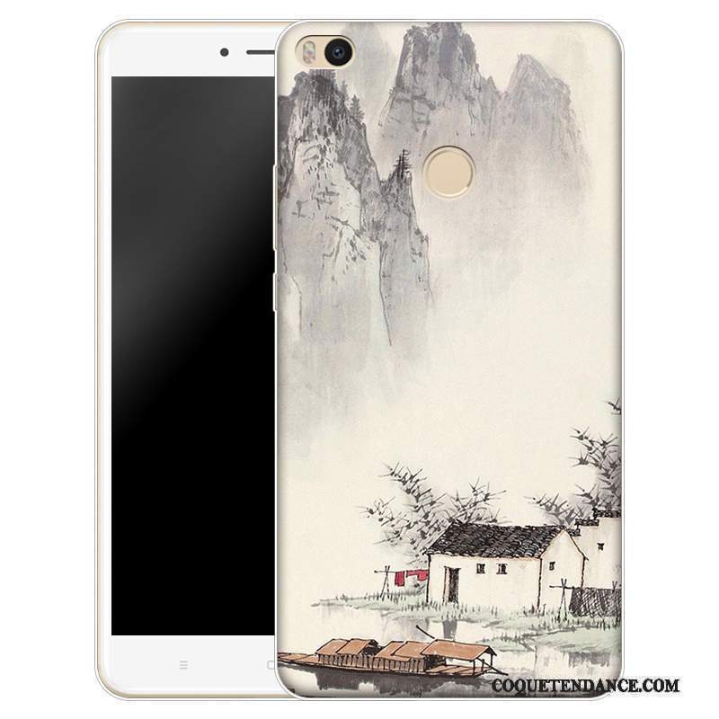 Mi Max 2 Coque Fluide Doux Protection Incassable Transparent Étui