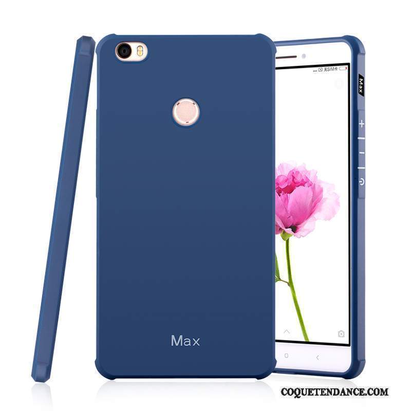 Mi Max 2 Coque Gris Petit Incassable Protection Délavé En Daim