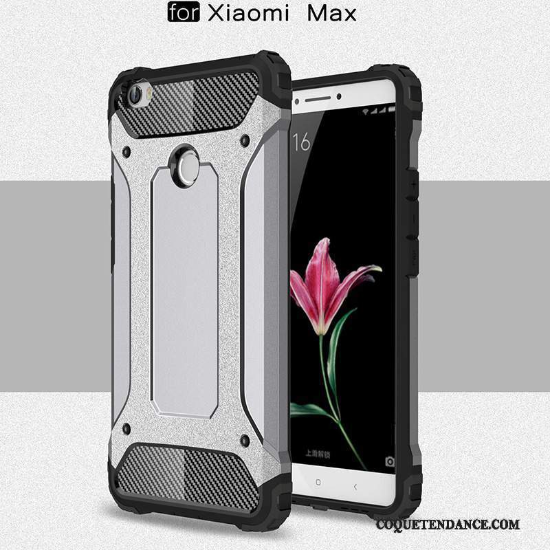 Mi Max 2 Coque Incassable Délavé En Daim Tout Compris Silicone Étui