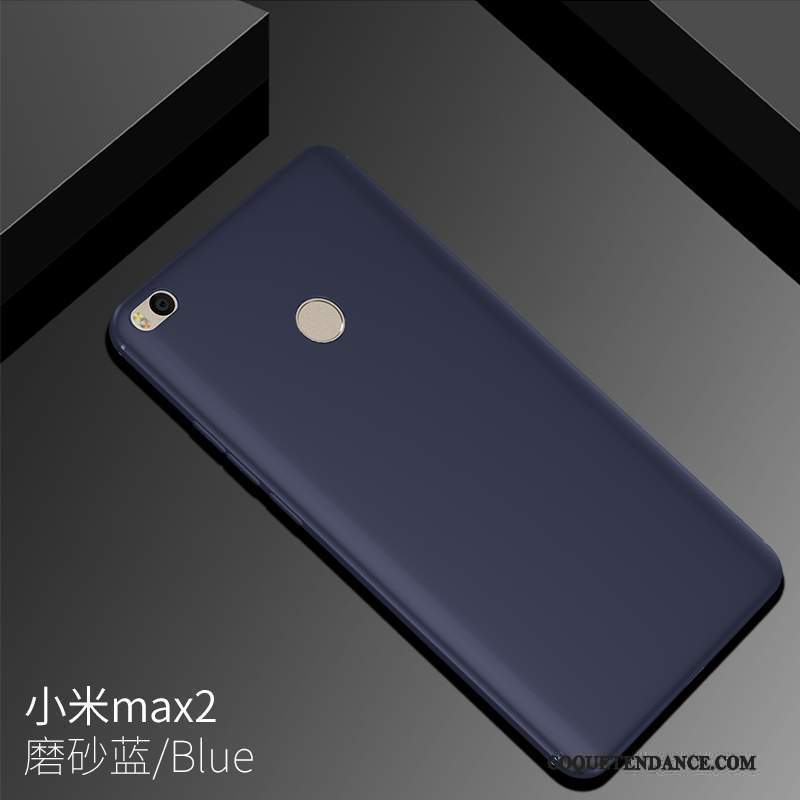 Mi Max 2 Coque Membrane Petit Tempérer Modèle Délavé En Daim