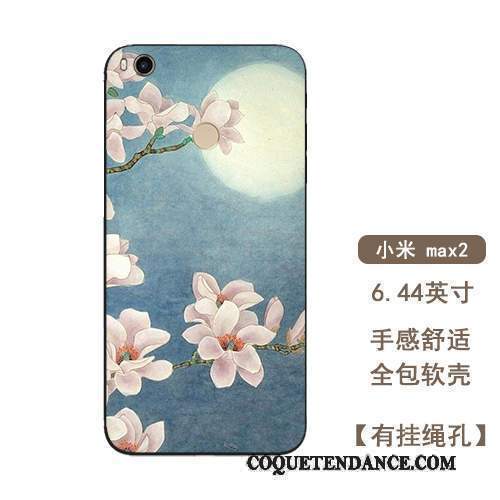 Mi Max 2 Coque Petit Art Vent Vintage Fluide Doux