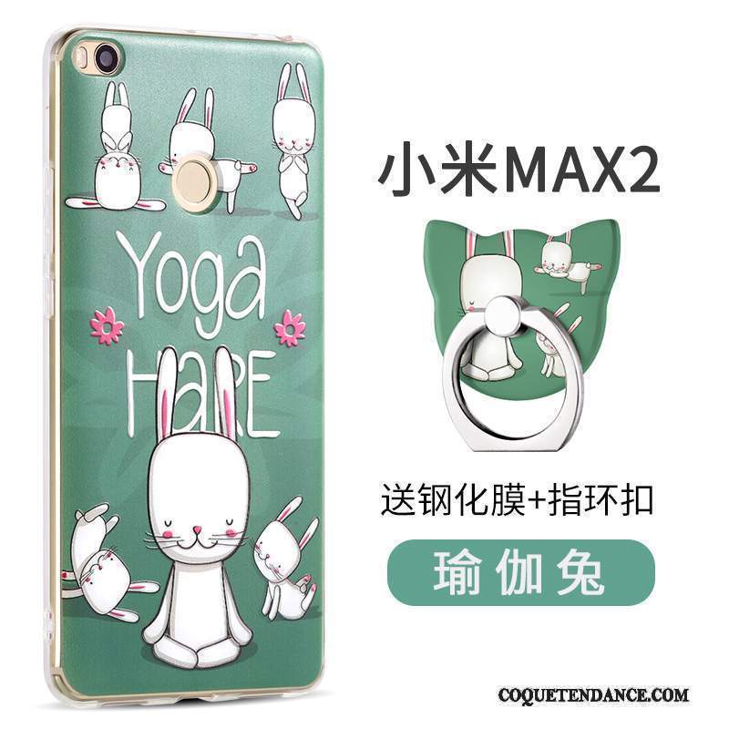 Mi Max 2 Coque Protection Charmant Vert Petit Silicone