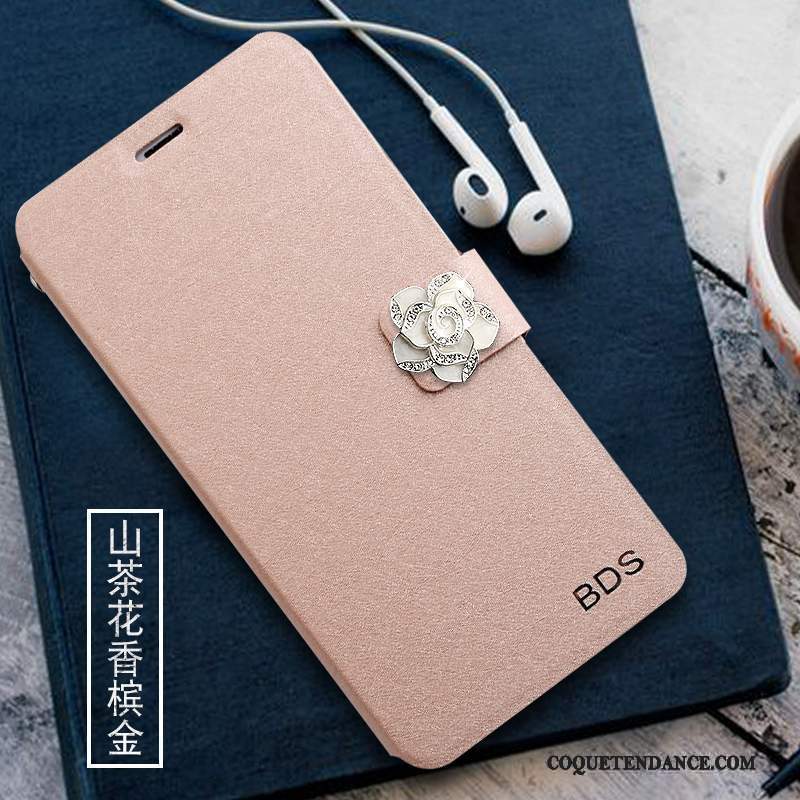 Mi Max 2 Coque Protection Étui En Cuir Incassable Rouge Clamshell