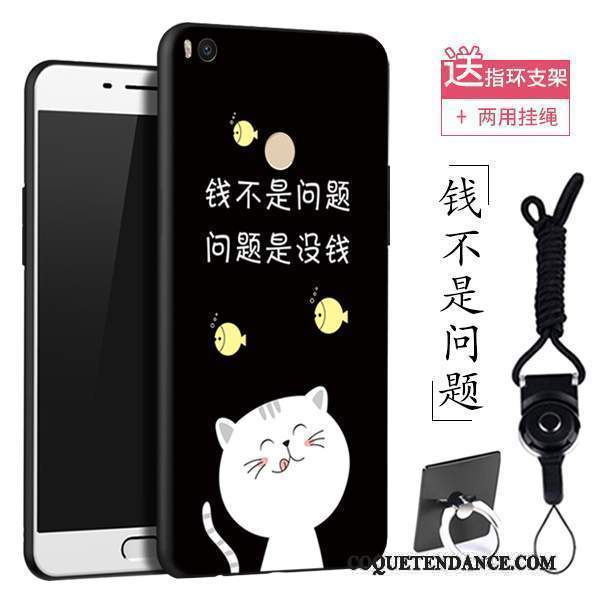 Mi Max 2 Coque Rose Dessin Animé Silicone Tout Compris Délavé En Daim