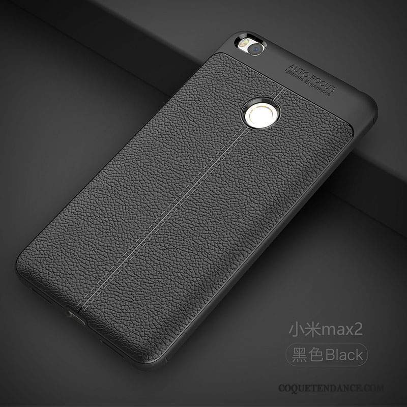 Mi Max 2 Coque Tout Compris Tendance Silicone Créatif Cuir