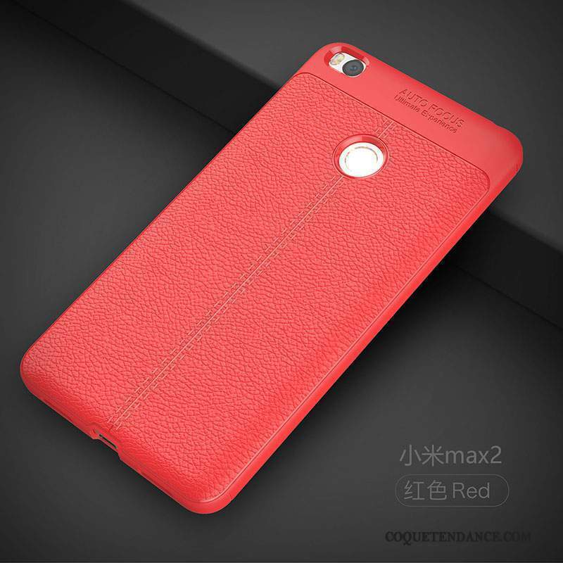 Mi Max 2 Coque Tout Compris Tendance Silicone Créatif Cuir