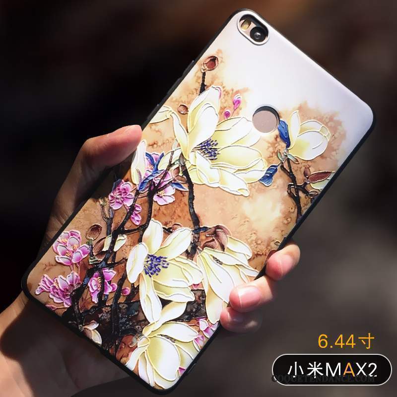 Mi Max 2 Coque Tout Compris Étui Incassable Jaune Petit