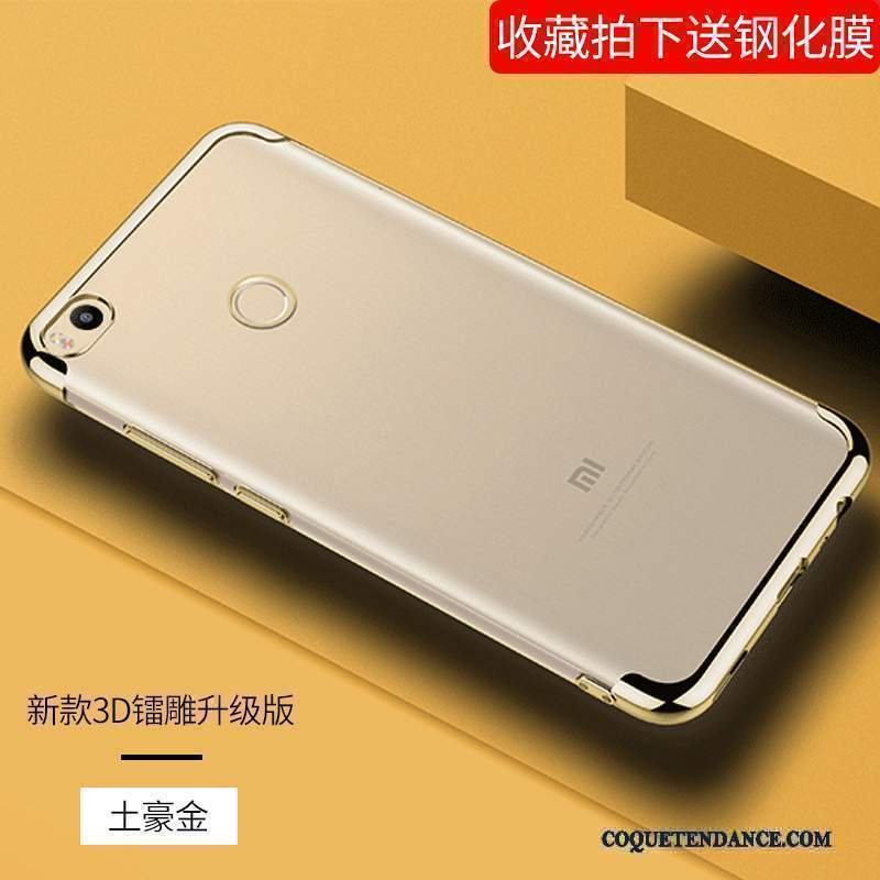 Mi Max 2 Coque Transparent Or Incassable Tendance Silicone