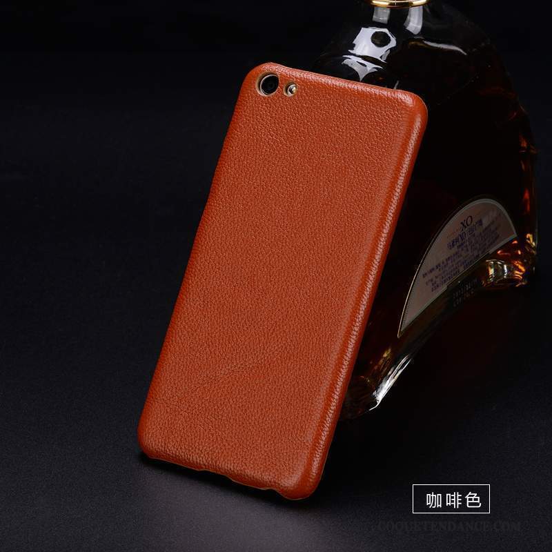 Mi Max 2 Coque Étui Petit Étui En Cuir Difficile Couvercle Arrière