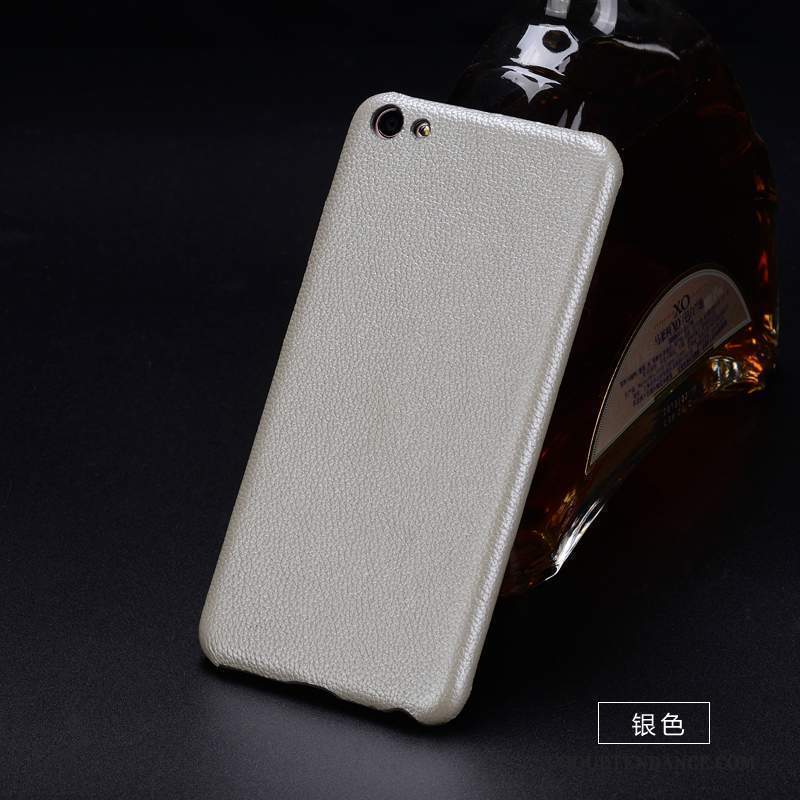 Mi Max 2 Coque Étui Petit Étui En Cuir Difficile Couvercle Arrière