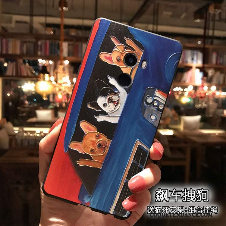 Mi Mix 2 Coque Créatif Dessin Animé Charmant Multicolore Petit