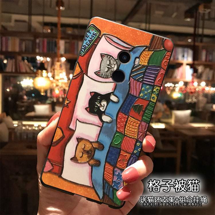 Mi Mix 2 Coque Créatif Dessin Animé Charmant Multicolore Petit