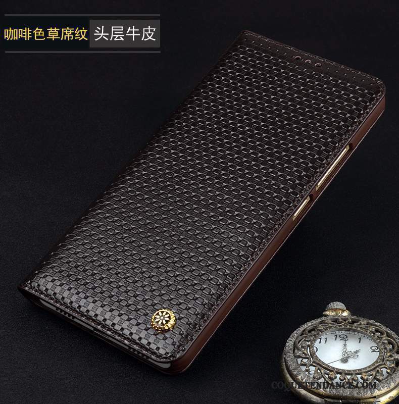 Mi Mix 2 Coque De Téléphone Étui Protection Cuir Véritable Petit