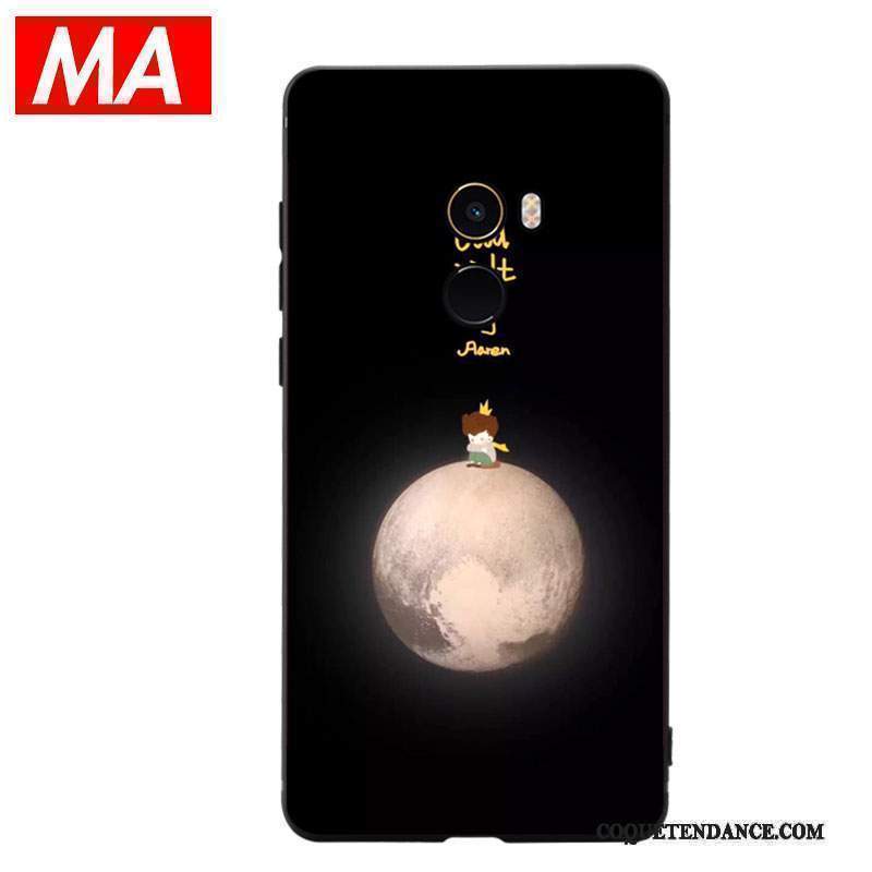 Mi Mix 2 Coque Petit Étui Abstrait Créatif De Téléphone