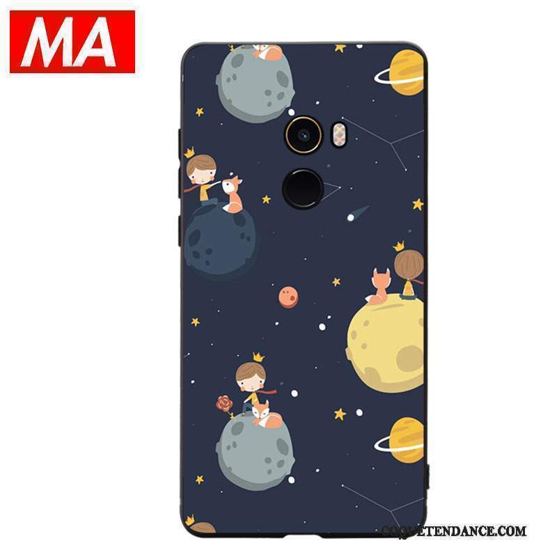 Mi Mix 2 Coque Petit Étui Abstrait Créatif De Téléphone