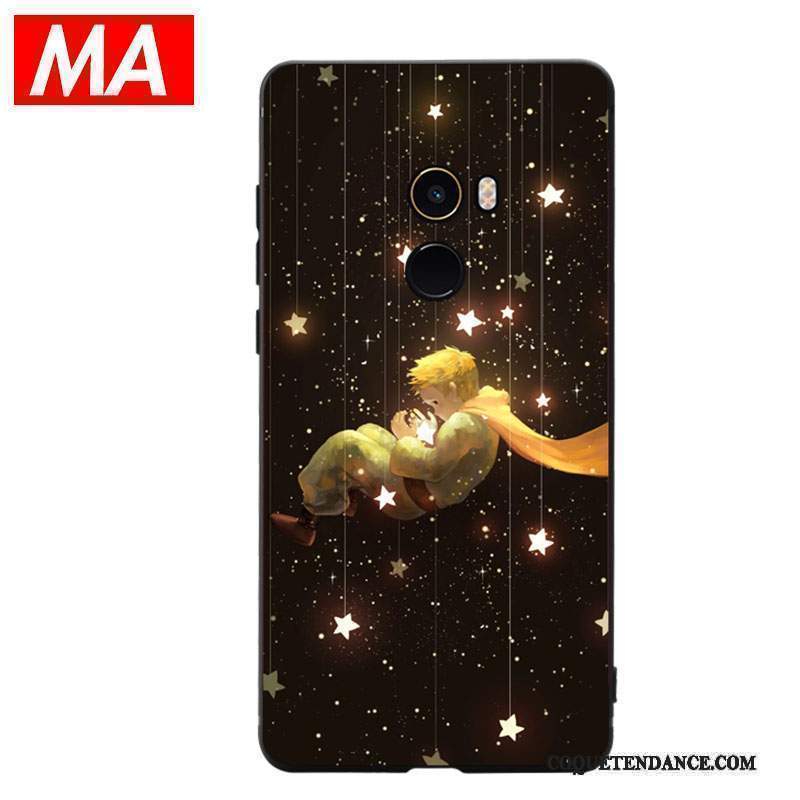 Mi Mix 2 Coque Petit Étui Abstrait Créatif De Téléphone